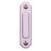 Heath Zenith Satin Black Metal Wired Pushbutton Doorbell