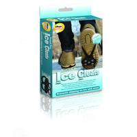 Ideas In Motion Tread Pro Unisex Ice Cleats One Size Fits All Black