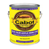Cabot Solid 0808 Medium Base Water-Based Acrylic Solid Color Acrylic Deck Stain 1 gal. (Pack of 4)