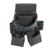 CLC 28 pocket Ballistic Nylon Tool Belt with Suspenders 23 in. L X 16-1/2 in. H Black 29 in. 46 in.