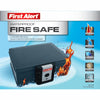 First Alert 0.17 cu ft Key Lock Gray Fireproof Safe - Deal of The Week