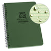 Rite in the Rain 4.625 in. W X 7 in. L Wire-O Green All-Weather Notebook (Pack of 6)