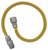 Eastman ProCoat 1/2 in. MIP X 1/2 in. D FIP Stainless Steel Gas Connector 36 in. L