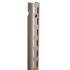 Knape & Vogt Closet Culture Silver Steel Heavy Duty Shelf Standard 78 in. L