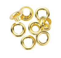 General 1/4 in. D Brass Grommet 24 pk - Open Box