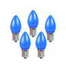 Holiday Bright Lights Incandescent C7 Blue 25 ct Replacement Christmas Light Bulbs 0.08 ft.