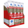 GE Advanced Clear Silicone 2 Kitchen and Bath Caulk Sealant 2.8 oz (Pack of 12)
