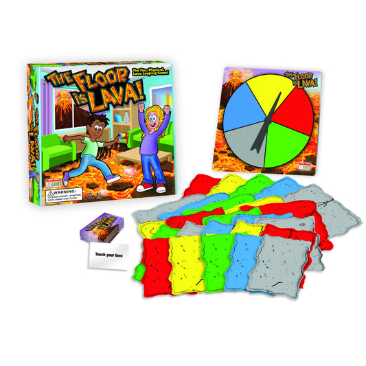 Endless Games The Floor Is Lava Game Multicolored 53 pc.