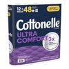 Cottonelle Ultra ComfortCare Toilet Paper 12 Rolls 268 sheet 4 in. (Pack of 4)
