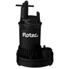 Flotec 1/6 HP 1200 gph Thermoplastic Switchless Switch Bottom AC Submersible Utility Pump