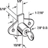 Prime-Line Bright Brass Bronze Steel Cabinet/Drawer Lock - Deal of The Week