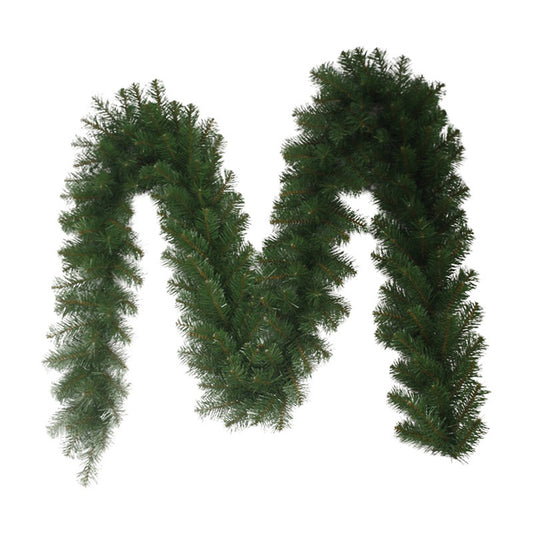 Holiday Bright Lights 8 in. D X 9 ft. L Traditional Pine Christmas Garland (Pack of 12).