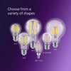 Philips BA11 E12 (Candelabra) LED Bulb Soft White 60 Watt Equivalence 3 pk - Open Box