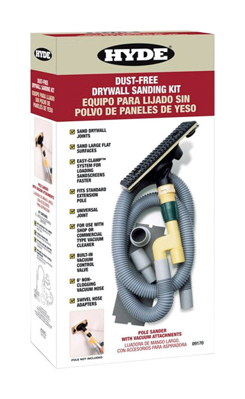 Hyde Polypropylene Dust-Free Vacuum Pole Sander Kit