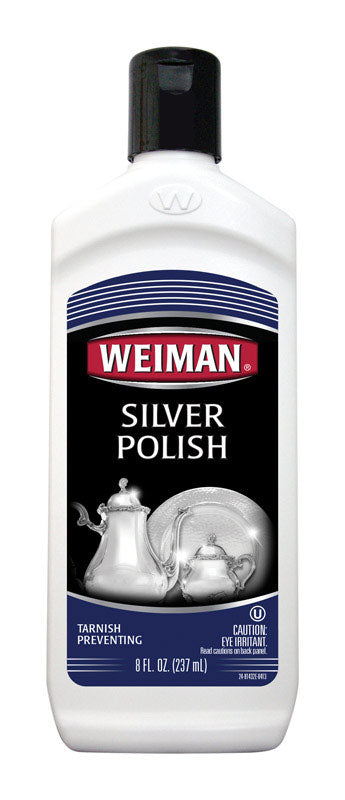 Weiman Floral Scent Silver Polish 8 oz. Liquid (Pack of 6)