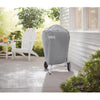 Weber Grill Cover for 22 Inch Original Kettle Charcoal Grill Gray Weather Resistant Vinyl
