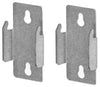 Kenney Chrome Silver Double Curtain Rod Bracket