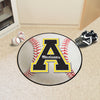 Appalachian State University Baseball Rug - 27in. Diameter
