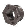 STZ Industries 1-1/4 in. MIP each X 3/4 in. D FIP Black Malleable Iron Hex Bushing