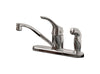 Moen Adler One Handle Chrome Kitchen Faucet Side Sprayer Included
