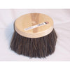DQB Round Horsehair/Synthetic Blend Stippling Brush 5 L x 5-1/2 W in. with 5 L in. Wood Handle