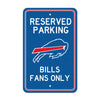 Team Color Reserved Parking Sign D�cor 18in. X 11.5in. Lightweight