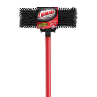 Libman 13.5 in. W Steel Handle Heavy Duty Scrub Brush (Pack of 4)