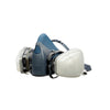 3M P95 Paint Project Half Face Respirator Valved Multicolored M 1 pc