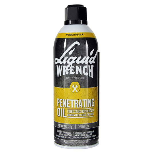Liquid Wrench Hydrocarbon Fluid Opaque Yellow Liquid Wrench Penetrating Oil 11 oz. (Pack of 12)