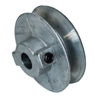 Chicago Die Cast 2-1/4 in. D X 1/2 in. D Zinc Single V-Grooved Pulley