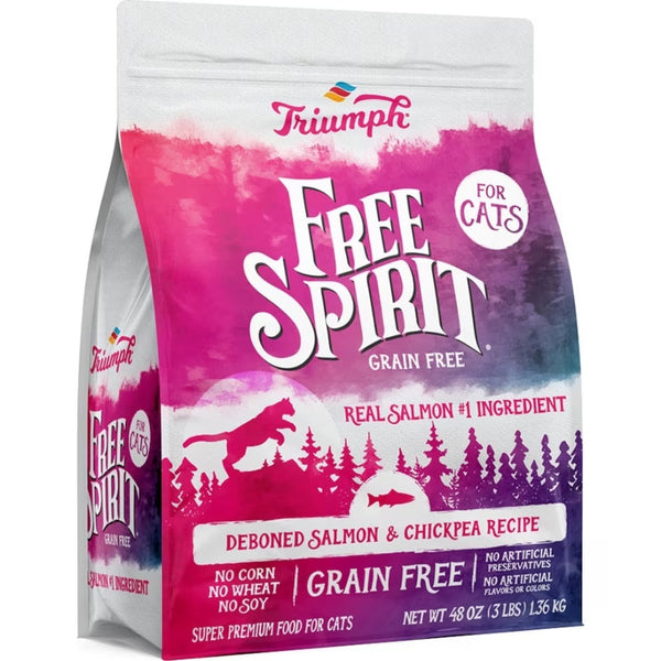 Triumph Free Spirit Cat Food Salmon & Chickpea 3 lb