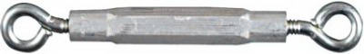 Stanley Hardware N221-721 3/16" x 5-1/2" Zinc Plated Eye To Eye Turnbuckle (Pack of 10)