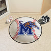 University of Memphis Baseball Rug - 27in. Diameter