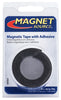 Magnet Source 1 in. W X 30 in. L Mounting Tape Black