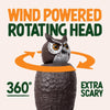 Dalen Scarecrow Rotating-Head Owl Animal Repellent Decoy For All Pests