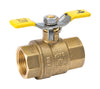 BK Products ProLine 3/4 in. Brass FIP Ball Valve Full Port