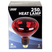 Feit Electric 250R40/10 250 Watt Red Heat Lamps (Pack of 12)