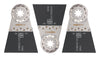 Fein StarlockPlus 2-9/16 in. X 2 in. L Steel E-Cut Saw Blade 3 pk - Deal of The Week
