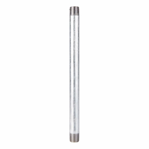 STZ Industries 1/2 in. MIP each X 1/2 in. D Galvanized Steel 11 in. L Nipple