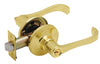 Schlage Torino Aged Bronze Keyed Entry Lever 1-3/4 in.