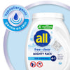 All Mighty Pacs Free & Clear Scent Laundry Detergent Pod 25.8 oz 39 pk (Pack of 6)
