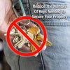 Master Lock 2 in. W Steel Pin Tumbler Exterior Padlock