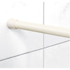 Zenna Home Shower Curtain Rod 60 in. L Bone