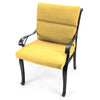 Jordan Manufacturing Yellow Polyester French Edge Chair Cushion 44 in. H X 22 in. W X 22 in. L (Pack of 4)