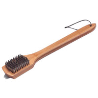 Weber 18" Grill Brush, Heavy-Duty Stainless Steel Bristles, Long Handle for Easy Cleaning