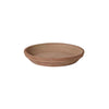 Terra Cotta Clay Saucer, Moka Chocolate Brown, 6-In. (Pack of 24)
