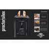 Hamilton Beach Proctor Silex Plastic Black 2 slot Toaster 6.2 in. H X 5.3 in. W X 10.3 in. D