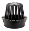 NDS 4 in. Black Round Polyolefin Atrium Grate - Deal of The Week