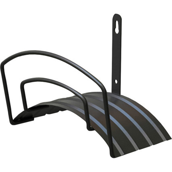 Panacea Heavy Duty Steel Hose Hanger Wall Mount Black Powder Coated 6.5 in x 12.5 in x 8 in