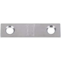 National Hardware 1/2 in. W X 2 in. L Satin Stainless Steel Mending Brace